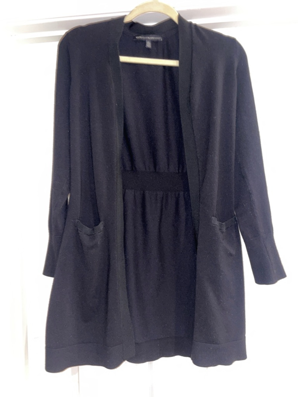 White House black market, long cardigan